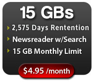 15GB Usenet Central Sign Up Button
