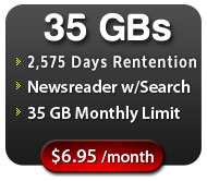 35GB Usenet Central Sign Up Button