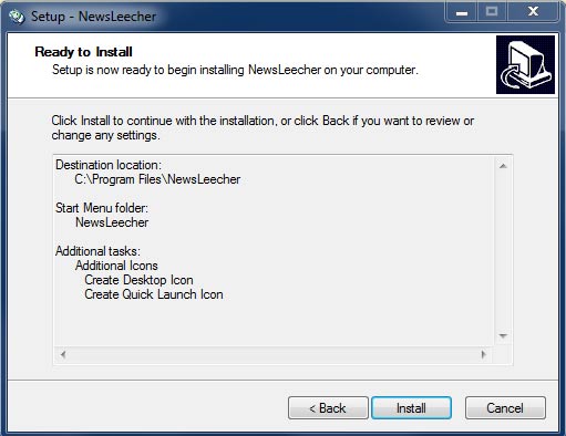 NewsLeecher Setup 6
